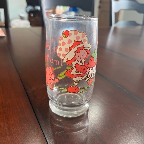 Other Vintage Strawberry Shortcake Glass Poshmark